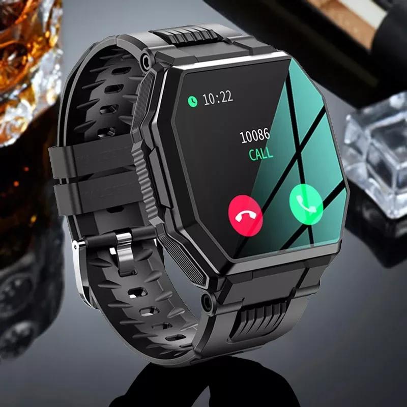 

Новинка 2022, мужские умные часы с Bluetooth, фитнес-трекером, пульсометром и тонометром