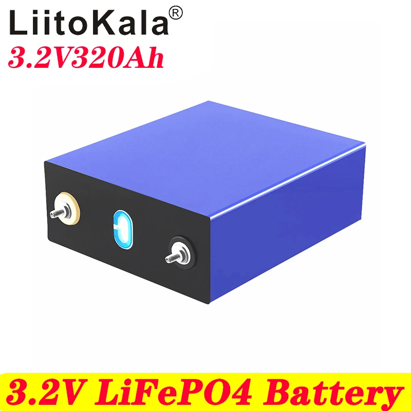 

1pcs LiitoKala LiitoKala 3.2V 310ah 320Ah lifepo4 battery DIY 12V battery pack for Electric car RV Solar Energy storage system