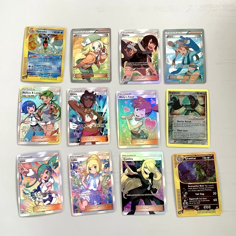 Фото Новый Pokemon 54 шт. карты MEGA/коробка английские блестящие энергетические боевые игрушки коллекционная карточная игра для детей подарок для мальчиков №4