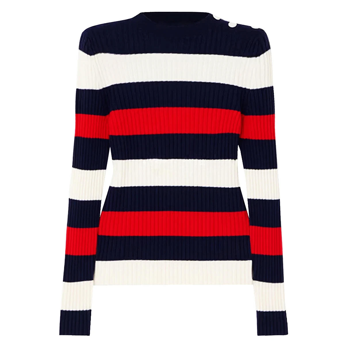 Женский трикотажный Универсальный свитер-водолазка Осень-зима 2024