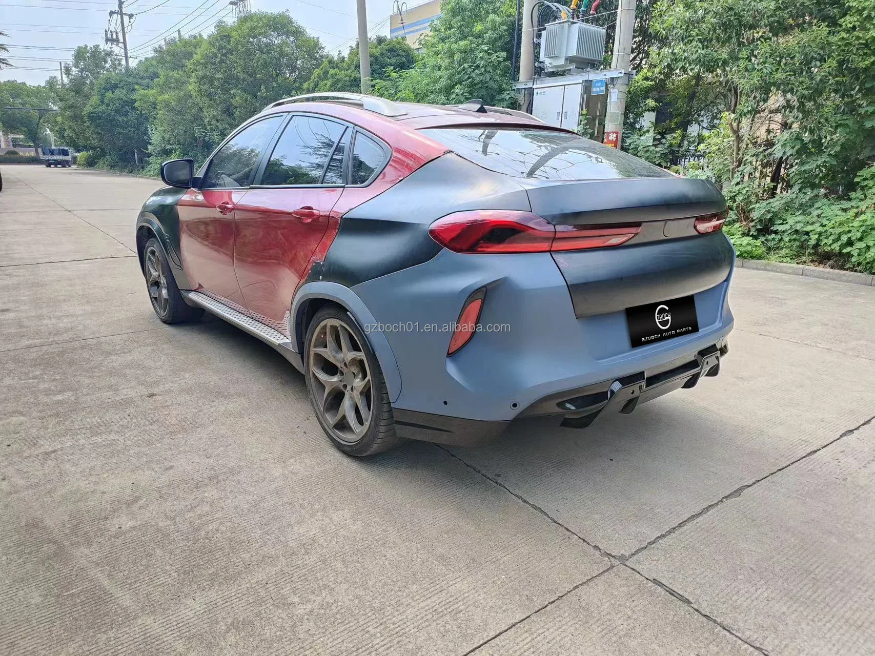 Для X6M Style старые и новые комплекты обновления автомобиля для BMW X6 серии E71 2008-2014