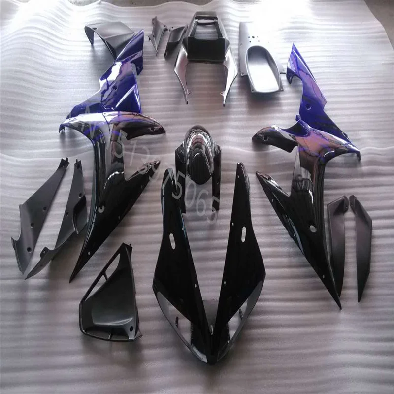 

Blue black Motorcycle Fairing fit for YZFR1 2002 2003 Injection molding YZFR1 02 03 YZFR1 2002- 2003 Plastic Fairing