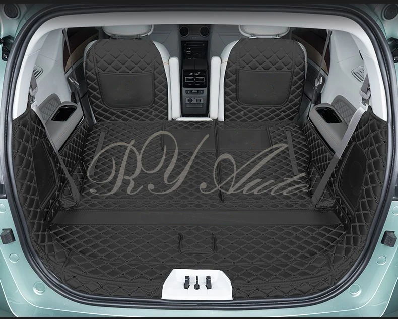 

Кожаный коврик в багажник автомобиля для FSK Forthing 4 U-Tour Forthing Yacht Cirelli 7 2022 ~ 2027 6-местный антигрязный чехол для багажника автомобильные аксессуары