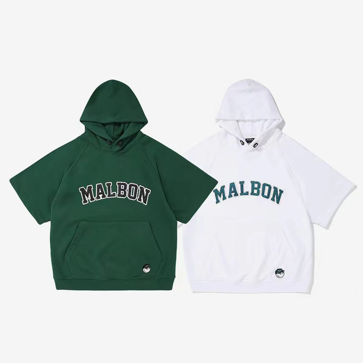 

Men's and women's GOLF head hooded jackets are loose and comfortable, and wear short-sleeved sweatshirts
