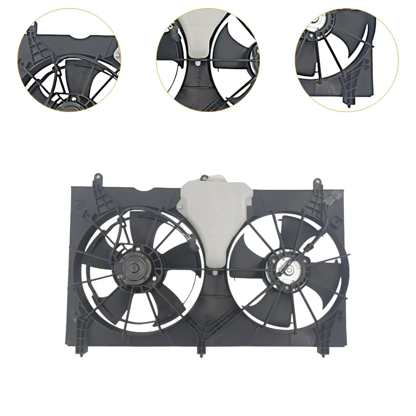Вентилятор охлаждения радиатора в сборе 38611raaa02 Двойной вентилятор для Honda Valeo
