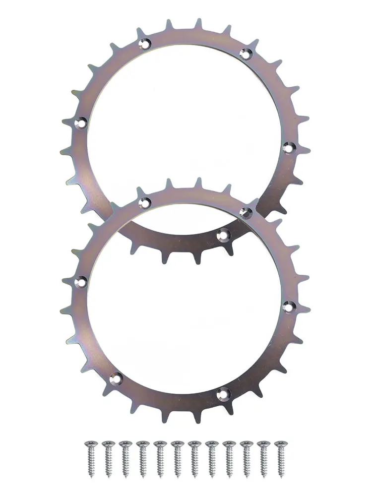 Роботизированная газонокосилка с улучшенной тягой вспомогательные колеса