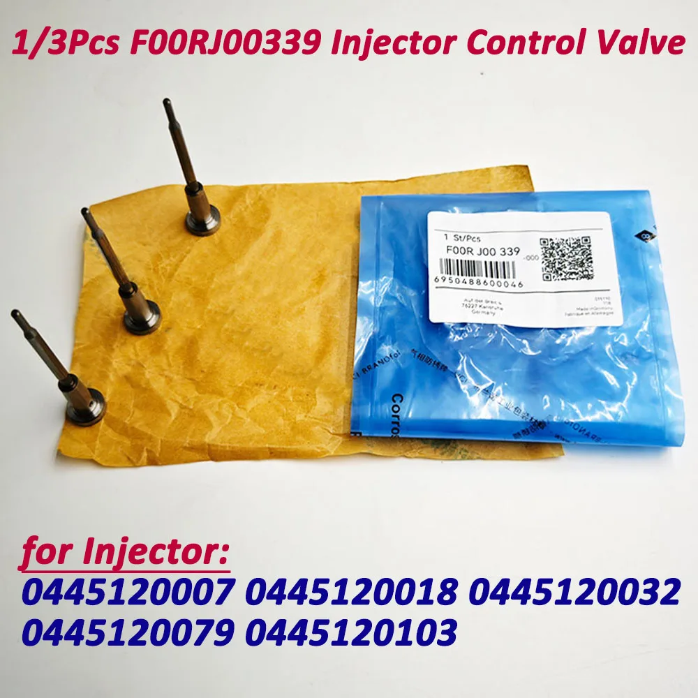 1/3 шт. новый клапан управления F00RJ00339 F 00R J00 339 для инжектора 0445120007 0445120018 0445120079 0445120032