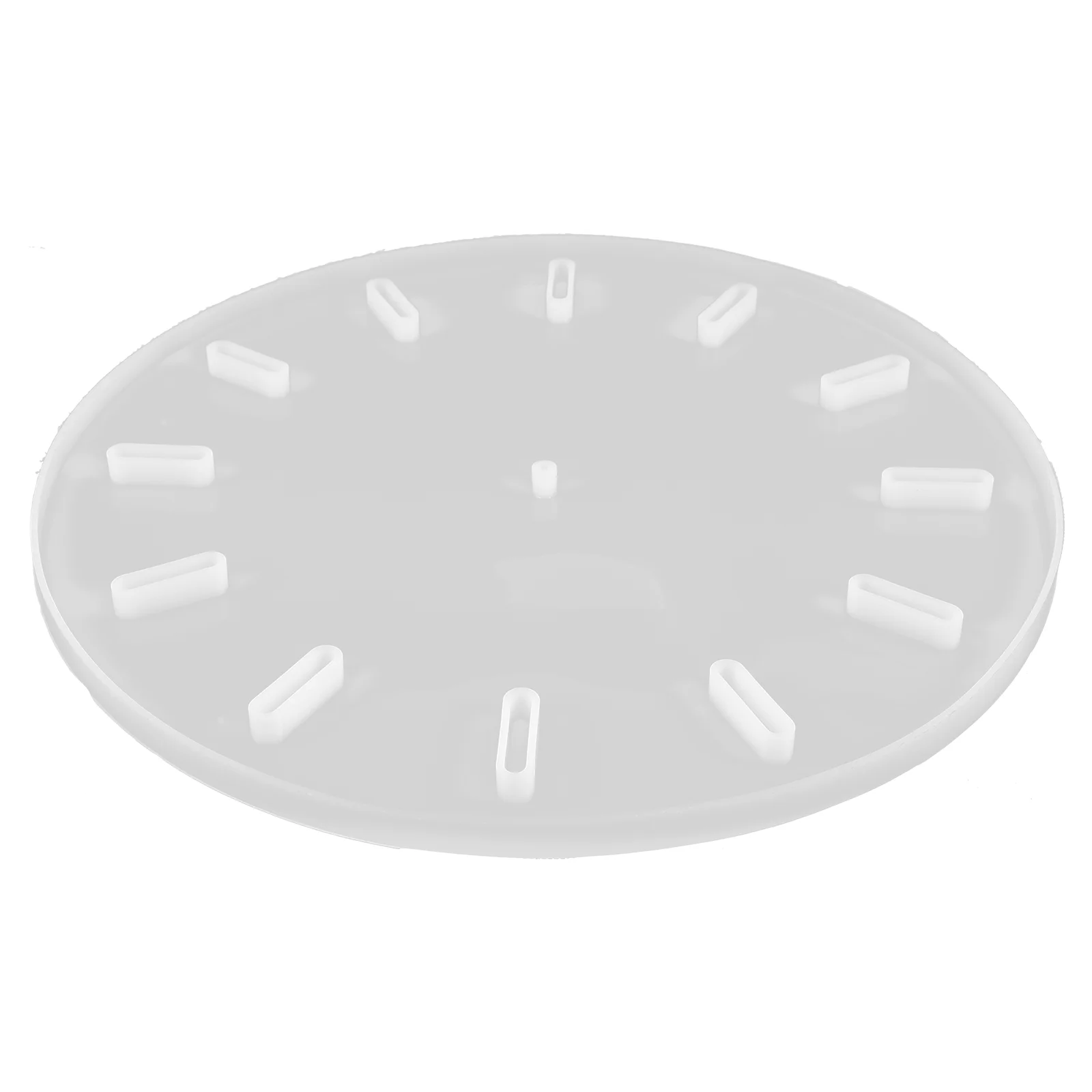 

Silicone Clock Mould Wall Hanging Clock Mould for Epoxy DIY Craft Round Silicone Clock Mold