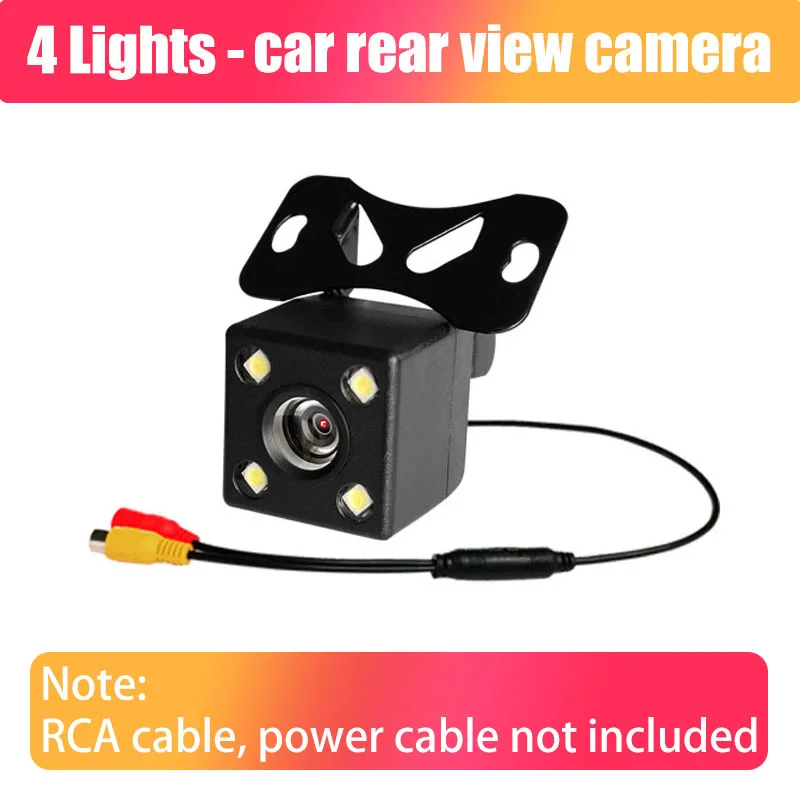 

HD Car Rear View Camera Fisheye LED Night Vision Backup Reversing Camera CCD High Definition 170 Wide Angle Waterproof Universal