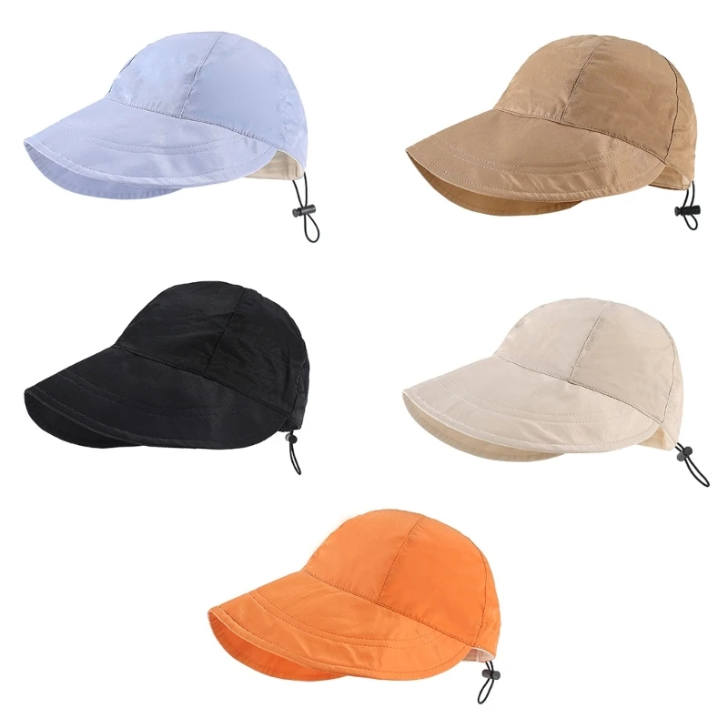 

Women Peaked Cap Summer Baseball Cap Fisherman Hat Visors Quick Dry Hat