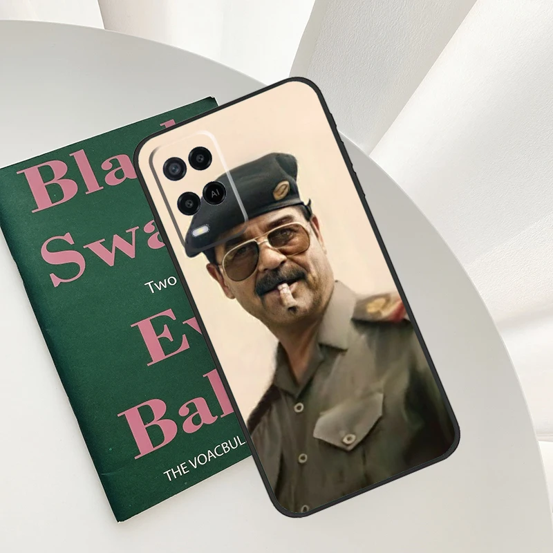 Чехол Saddam Hussein Iraq для Oppo A54 A74 A94 A54S A57S A15 A16 A17 A52 A72 A76 A96 A58 A78 A98 A77 A5 A9 Cover