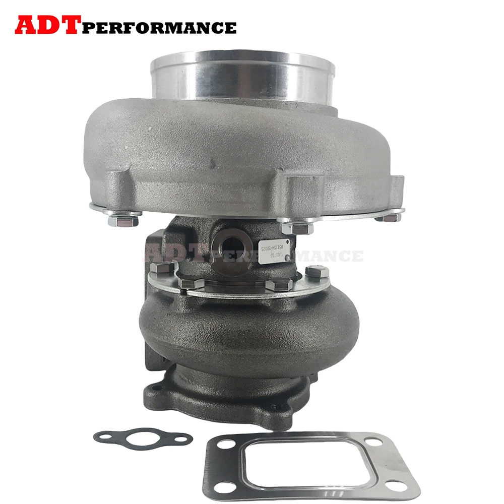 Фото GTX3071R Gen2 GTX3071 Турбокерамический шарикоподшипник GTX30 GT30 T25 4 болта 0,87AR Vband T3 Турбина 856801-5006S 740902 Производительность №3