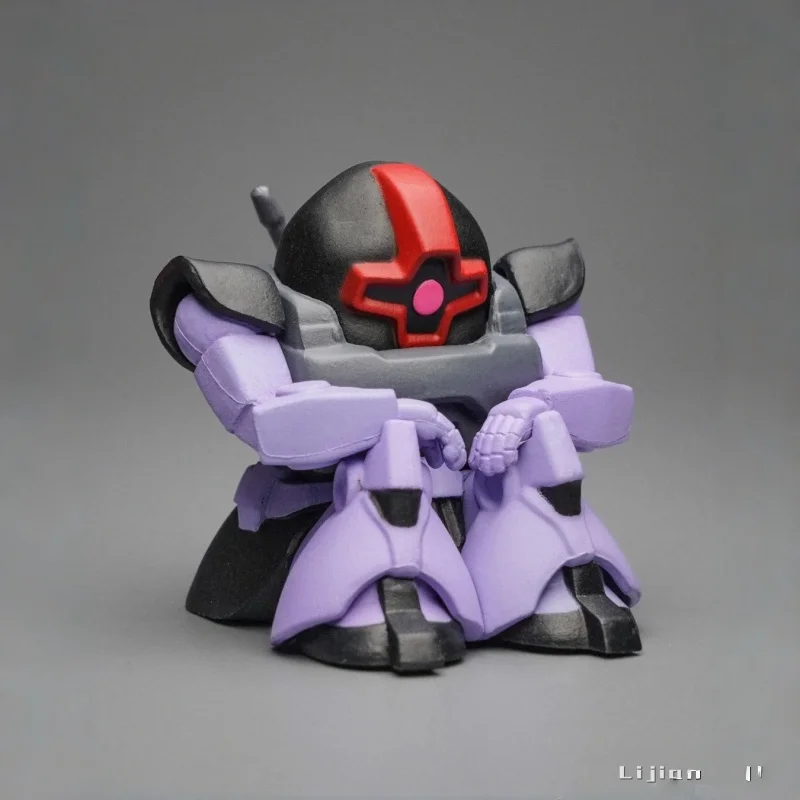 Фото Коллекционная миниатюрная фигурка Bandai Sitting Pose 02 Strike Dom Red Z'Gok Bucue для настольного декора, подарок для фанатов №5