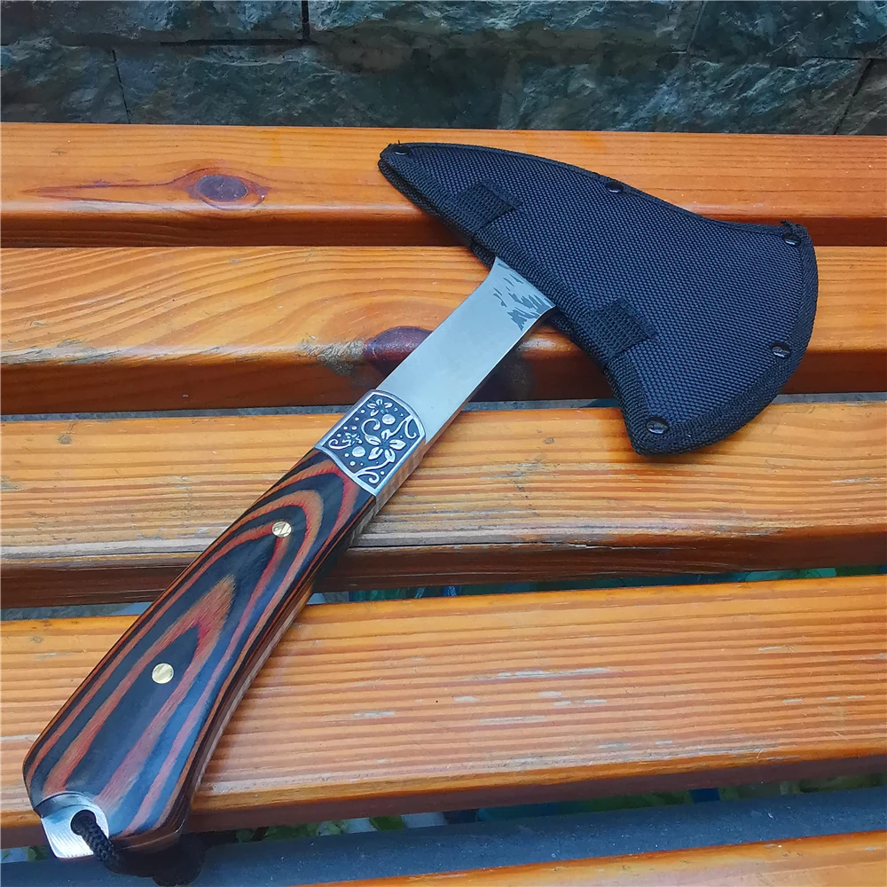 330 мм топор Тактический кемпинг военный боевой Томагавк Кливер садовый ручной