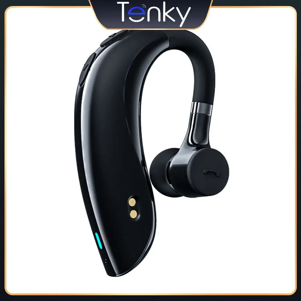 

Clear Communication With Charging Bin Wireless bluetooth-compatible Headset With A Microphone Ear-hung Headphones Single Ear