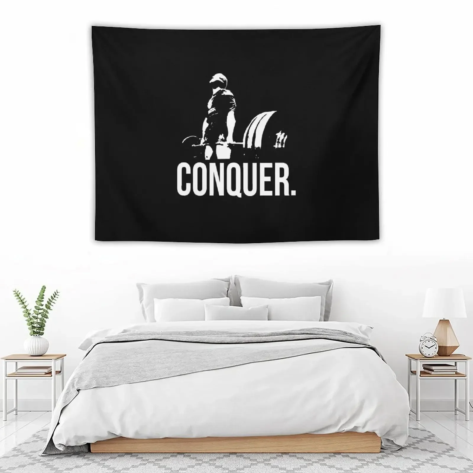 Захватывающие мощность подтягивающие мотивации гобелены украшения для комнат