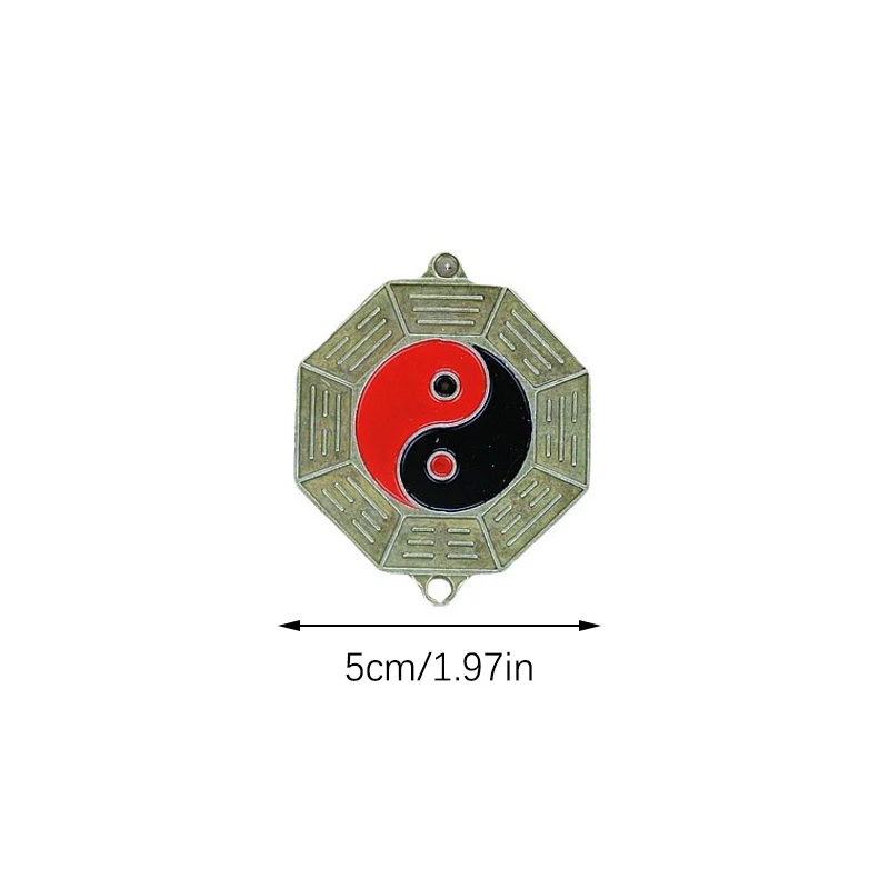Китайское зеркало фэн-шуй 5 см маленькая зеркальная Багуа Металлические ремесла