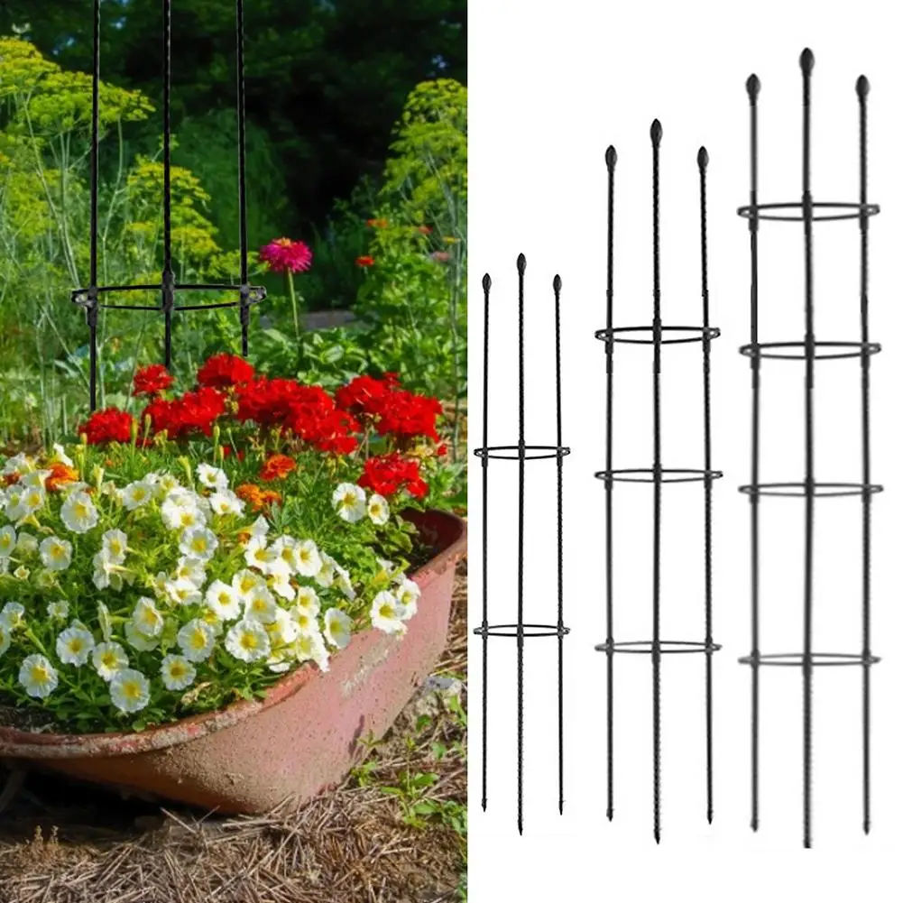 

Garden Tomato Cage Assembled Plant Rose Stake Vegetable Trellis Contain And Support All Types Of Climbing Plants And Vegetables