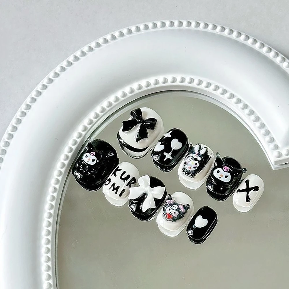 

MINISO накладные ногти Sanrio Cinnamoroll Hello Kitty Kuromi Mymelody