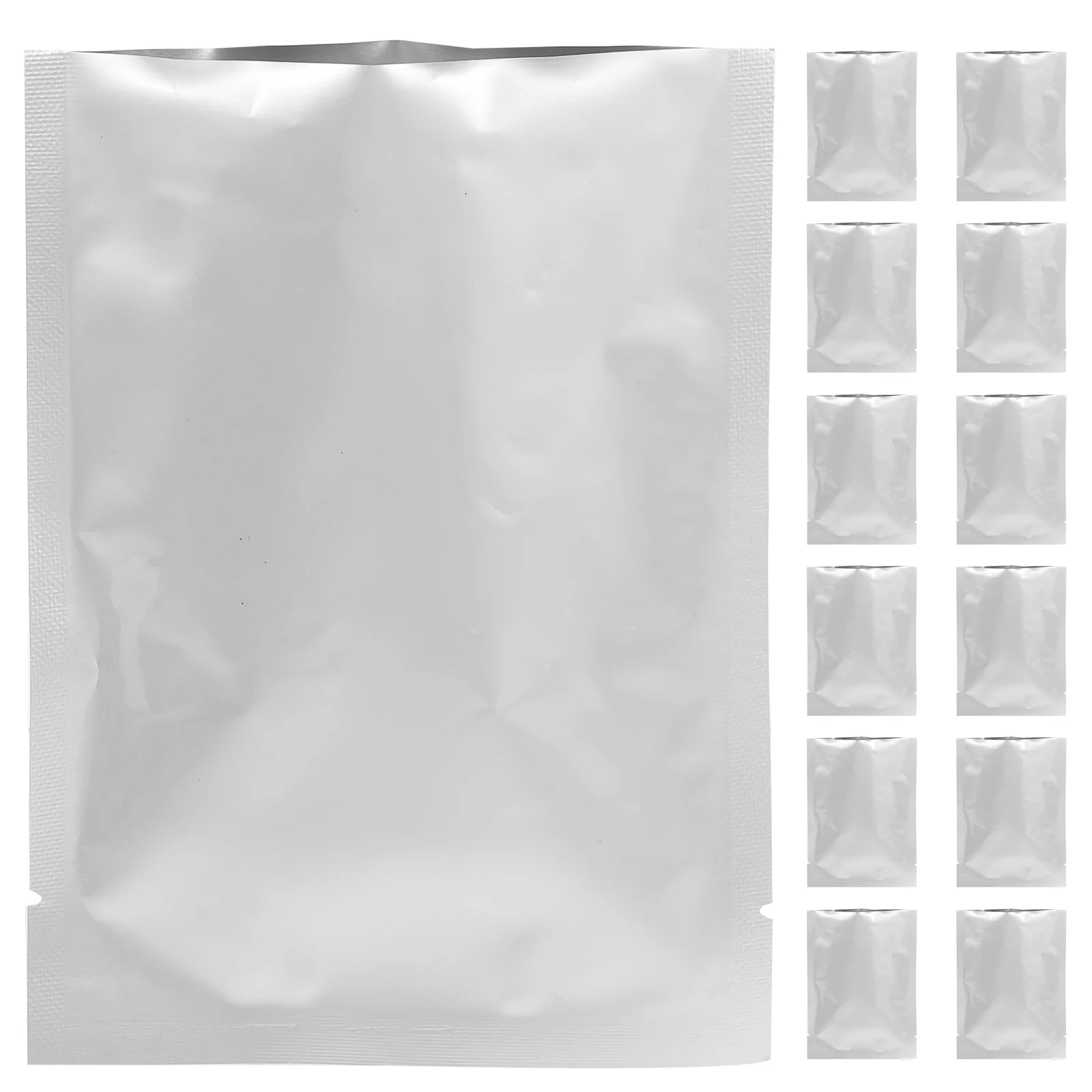 

50 Pcs Foil Bag Vacuum Bags Sealer For Small Business Packaging Treat Snack Aluminum Packing Bulk Practical Food
