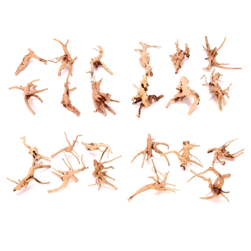 Натуральные бревенчатые пещеры укрытия украшения для аквариума террариума