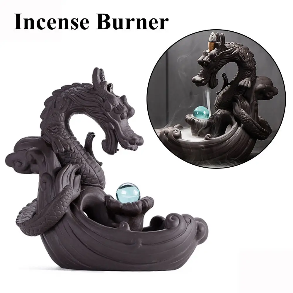 

Unique Home Decoration Ceramics Handicraft Incense Burner Ornaments Incense Holder Aromatherapy Furnace