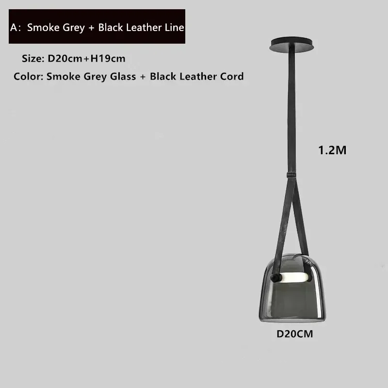 

Подвесной светильник YANKE, скандинавское стекло