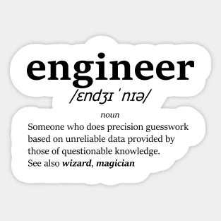 5 шт., наклейки на бампер «Инженер»