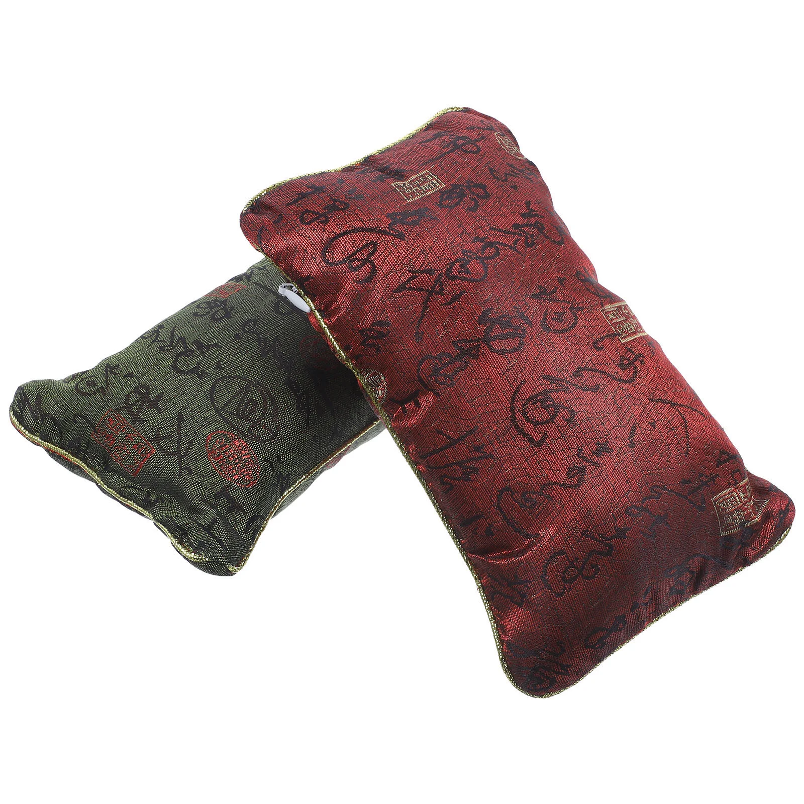 

2 Pcs Hand Pillow Pulse Clinic Tooling Package Diagnosis Supply Cotton Chinese Medicine Portable