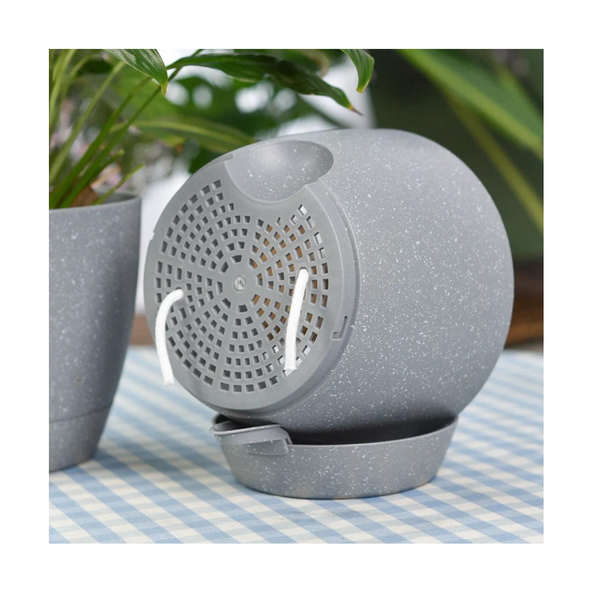 2-слойный суккулент с хлопковой веревкой гидропоника самополивающийся ленивый