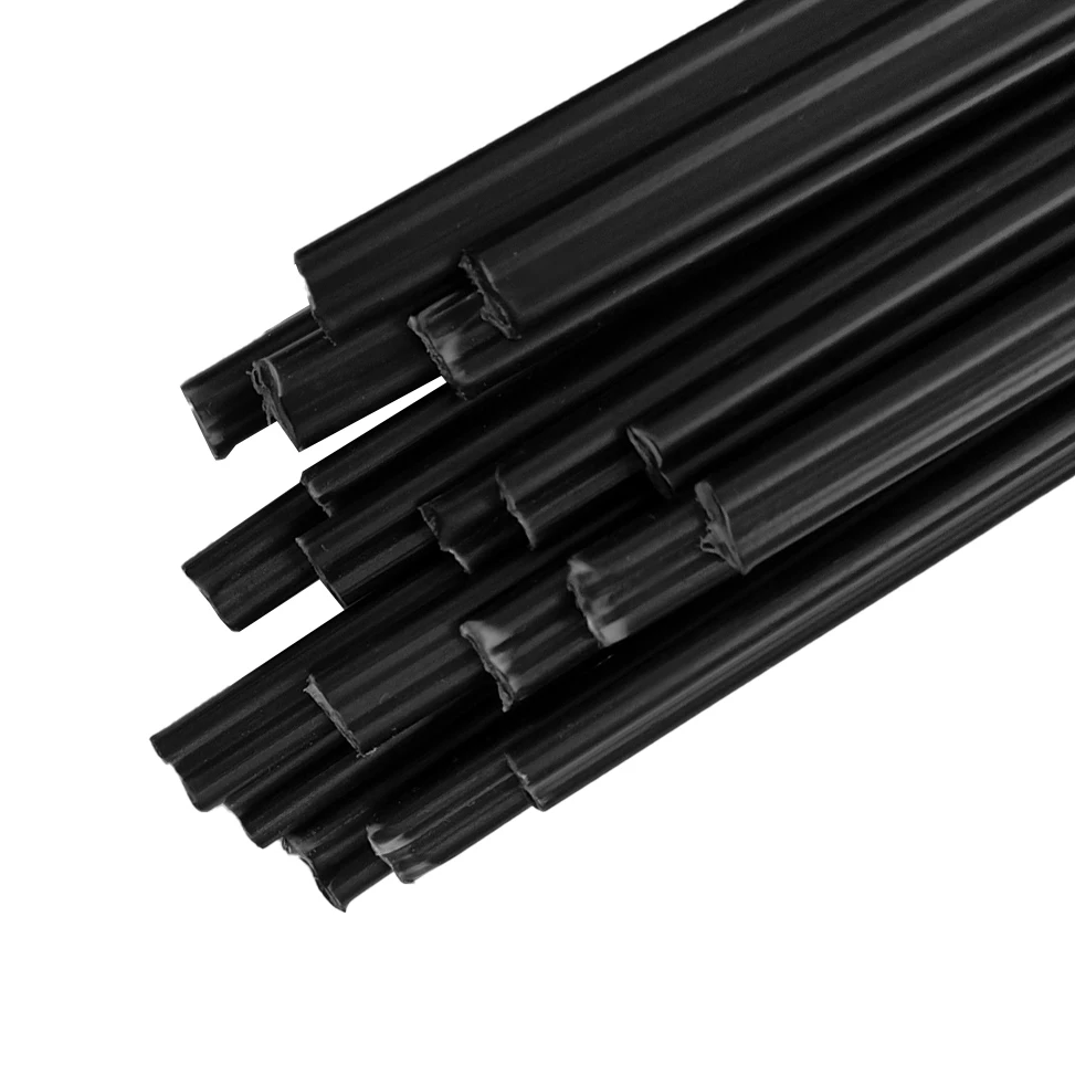 20pcs 1000mm Black PP Plastic Welding Rods For Battery Shell Car Bumper Front/Back Baffle Plate Repair Welder Tools enlarge
