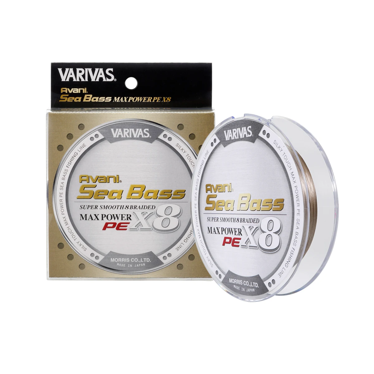 Плетеная рыболовная леска VARIVAS Avani SeaBass Max Power PE X8 Плетеная рыболовная леска VARIVAS Avani SeaBass Max Power PE X8