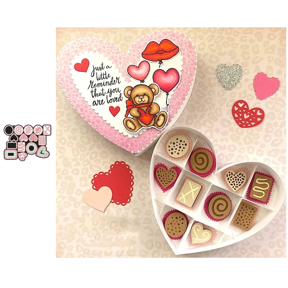 

Cake Decoration Of Different Shapes Metal Cutting Dies Mold DIY Scrapbook Photo Album Paper Card Template Molding Decoration