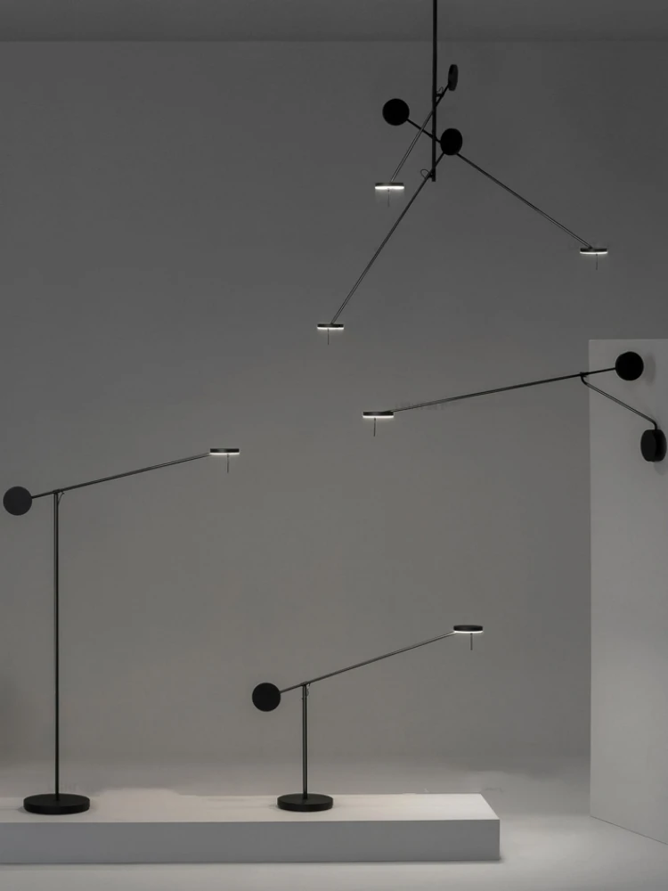 Черная настенная лампа