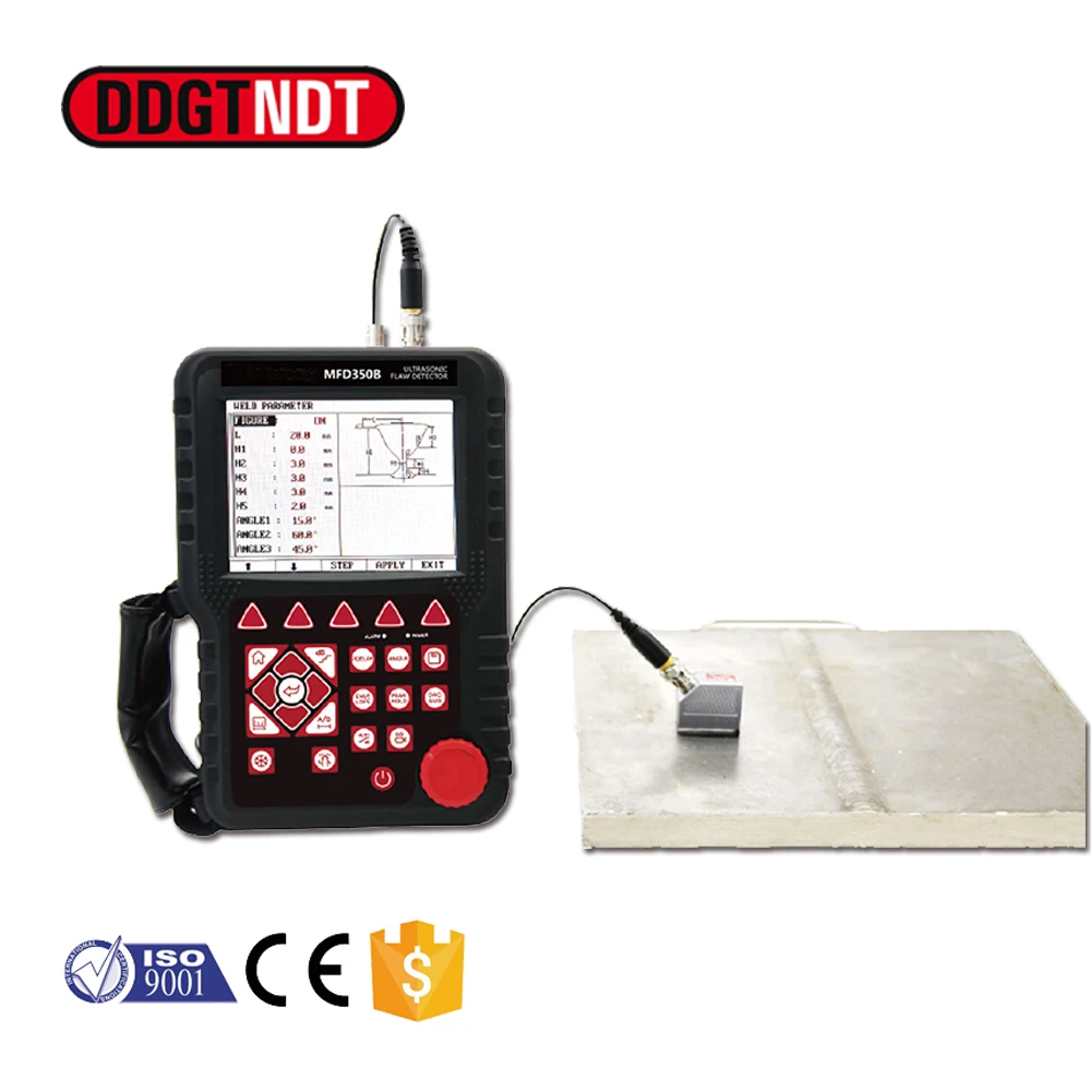 

Portable Digital Ultrasonic Flaw Detector MFD350B Ultrasonic Testing Equipment