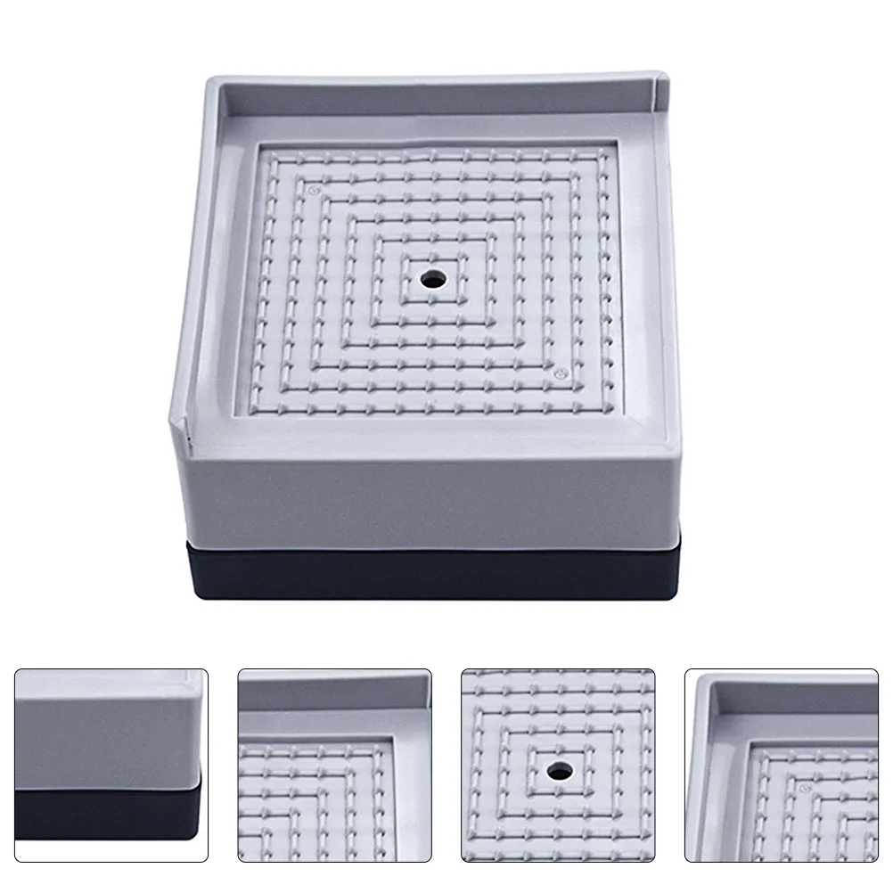 

Furniture Booster Universal Bed Frame Heightening Block High Pad Padding Food Fridge Foot 1 Plastic Supplies Increasing