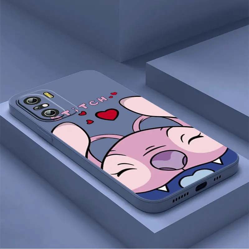 

NEW Disney Stitch Anime Phone Case For Xiaomi Redmi K50 K40 10X 10 9T 9AT 9A 9C 9 8A 8 7 6A 5A Gaming Pro