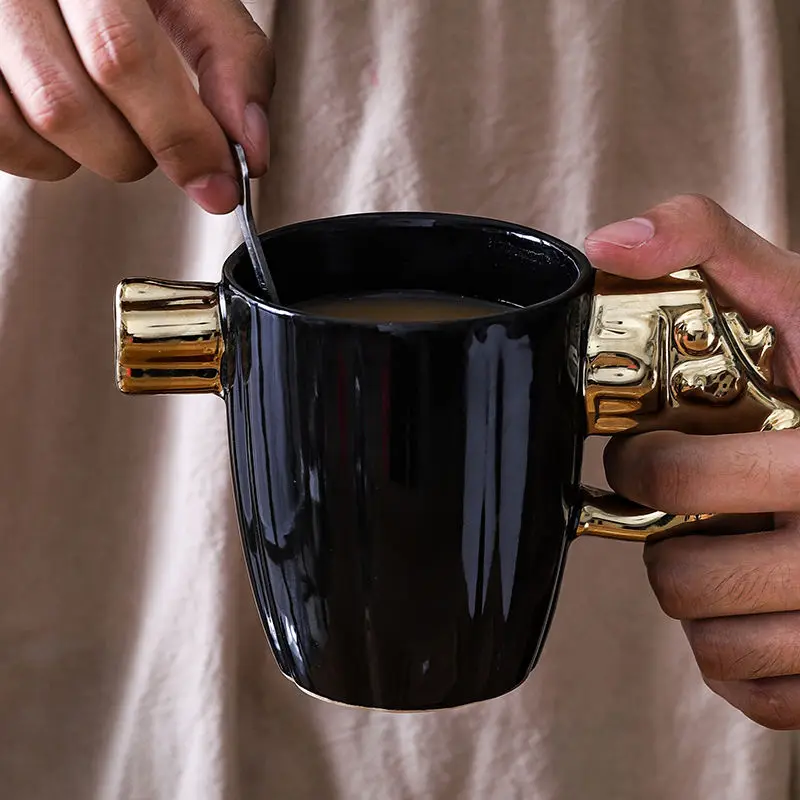 

Creative Fashion Personality Mugs Model Pistol Cup Landmines Modeling Cup Coffee Mug Milk Mug Valentine's Day Funny Gifts