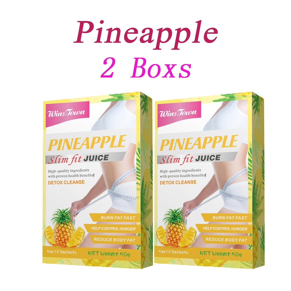 

2 Boxes Healthy Weight Loss Juice Weight Loss Control Helps Promote Metabolism Fat Burning & Weight Loss Shaping Diet Tea