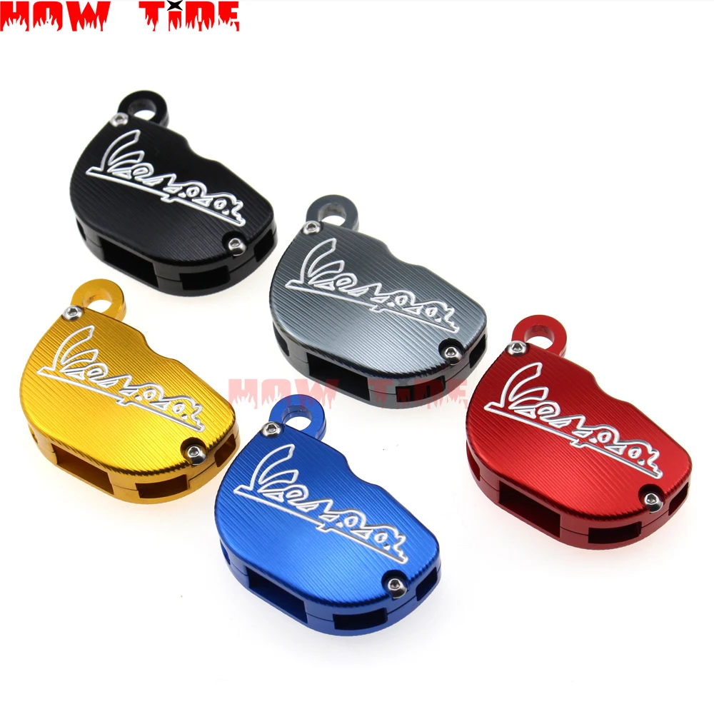 

Универсальный мотоциклетный чехол для ключа с необработанным лезвием, чехол для Vespa Piaggio 3VTE Fly 125 200 250 300 GTV LXV150 GTV GTS 250 300