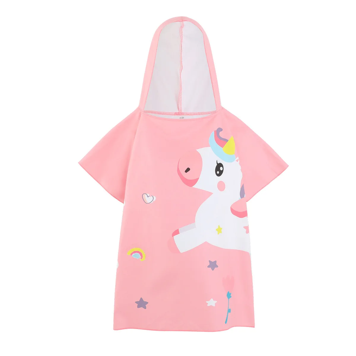 Пляжное полотенце с капюшоном для мальчиков 2-8 лет |