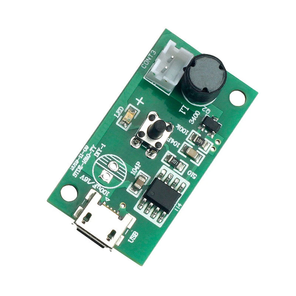 

Accessories Brand New Durable Practical Atomizer Plate Air Humidifier Module Mist Maker Driver Board 1 Pc 108KHz 2W