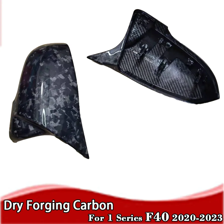 

Substitutive Mirror Cover F40 Dry Forged Carbon Fiber Rearview Side Mirror Covers Cap for BMW 1 series F40 2019-2022 Mirror Cap