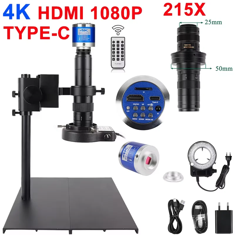 

KUAIQU Промышленный микроскоп 215X