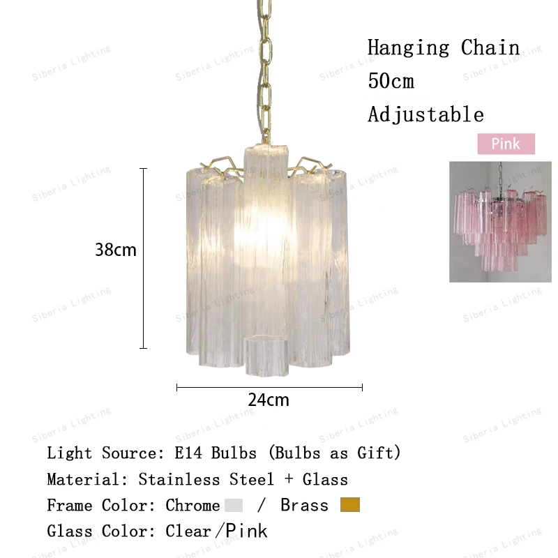 Розовые/прозрачные текстурированные стеклянные люстры, светодиодный светильник, европейский подвесной светильник для потолка, декора гостиной, блеск, ресторан ким минчжон зловещий ресторан