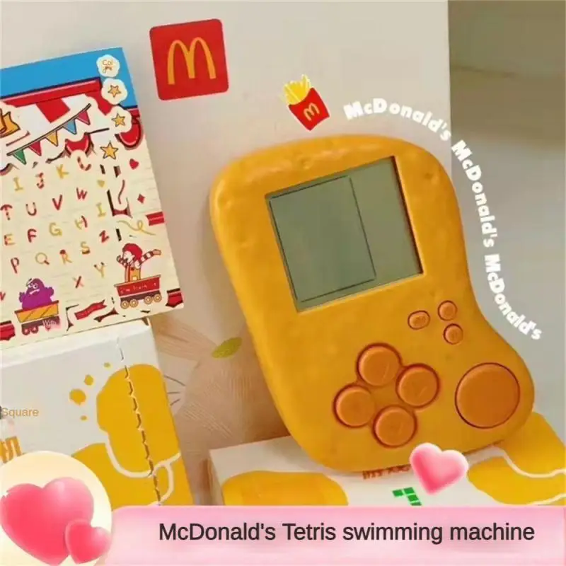 

Game Console Anti-fall Handheld Portable Portable Game Console Clearance Toys Classic Console Wear-resistant Unique Shape Yellow