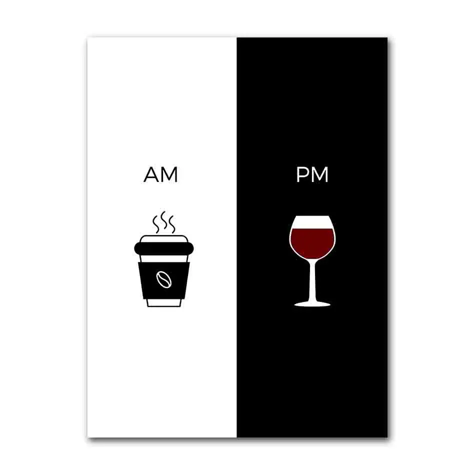 

Холщовая картина AliPaint Am Coffee PM