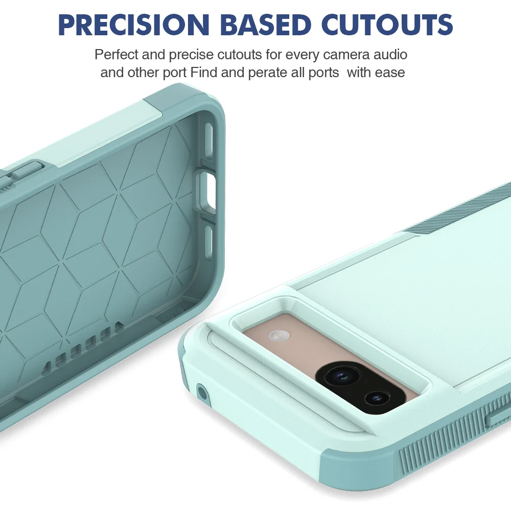 Чехол для Google Pixel 8a 7a 6a 8 7 Pro роскошный бронированный противоударный жесткий