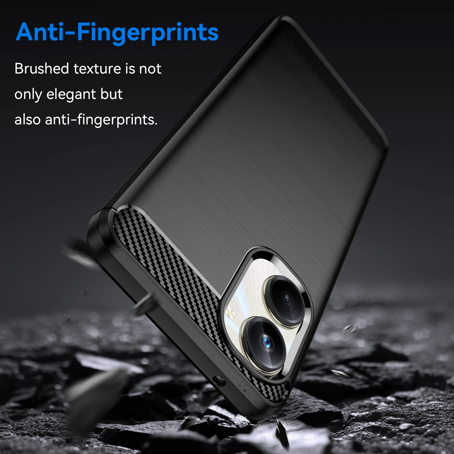 Carbon Fiber Case For Realme 10 Pro Cover Realme 10 Pro Funda Shell Soft TPU Silicone Phone Bumper Realme 10 Pro