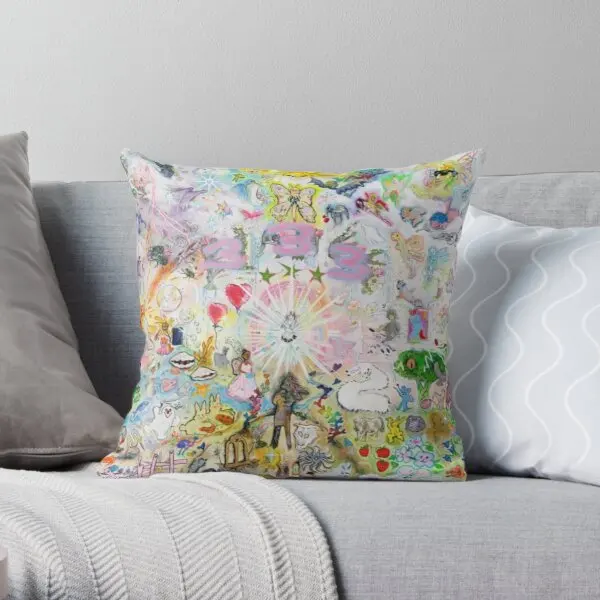 

Bladee Art Printing Throw Pillow Cover Sofa Throw Square Anime Decor Bedroom Cushion Comfort Car Wedding Pillows not include